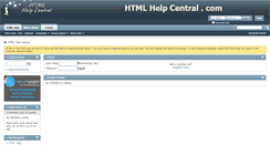 Desktop Screenshot of htmlhelpcentral.com